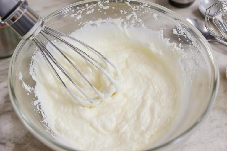 Comment rattraper des blancs en neige liquides sans citron ?