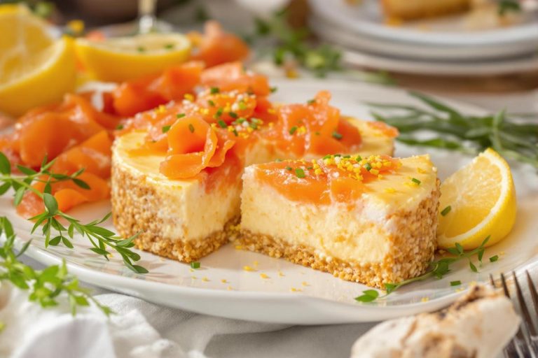 Je fais ce cheesecake au saumon fumé au moins une fois par semaine: c'est la recette parfaite pour une entrée.jpg