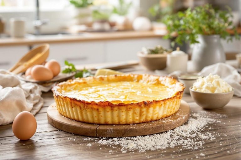 Ma grand-mère l’appelait le gâteau du dimanche : cette tarte au fromage blanc fait l’unanimité.jpg