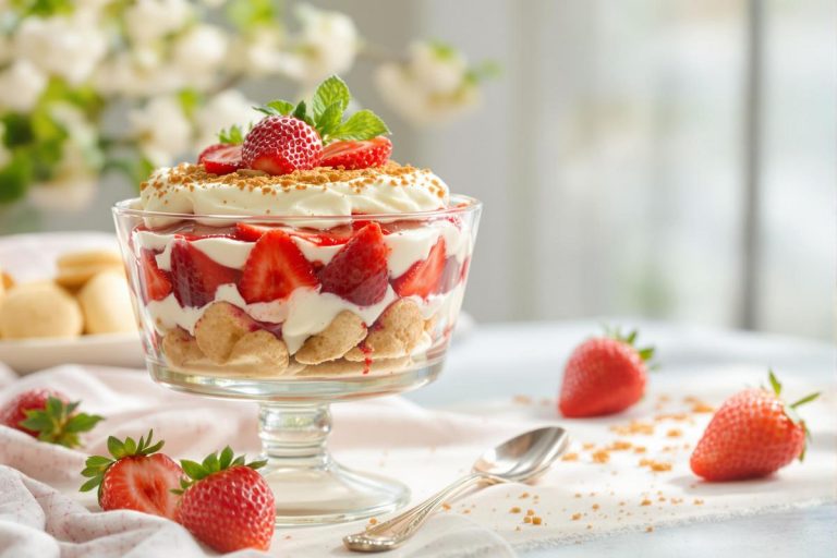 Oubliez les boudoirs, ce tiramisu express aux fraises et langues de chat va devenir votre dessert favori en mai.jpg