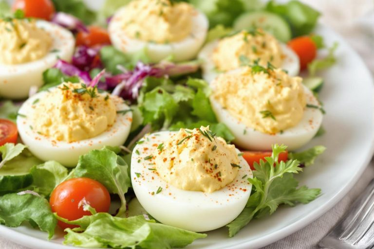 Pour des œufs mimosa 4 fois plus légers, il suffit de remplacer la mayonnaise par cette délicieuse sauce.jpg