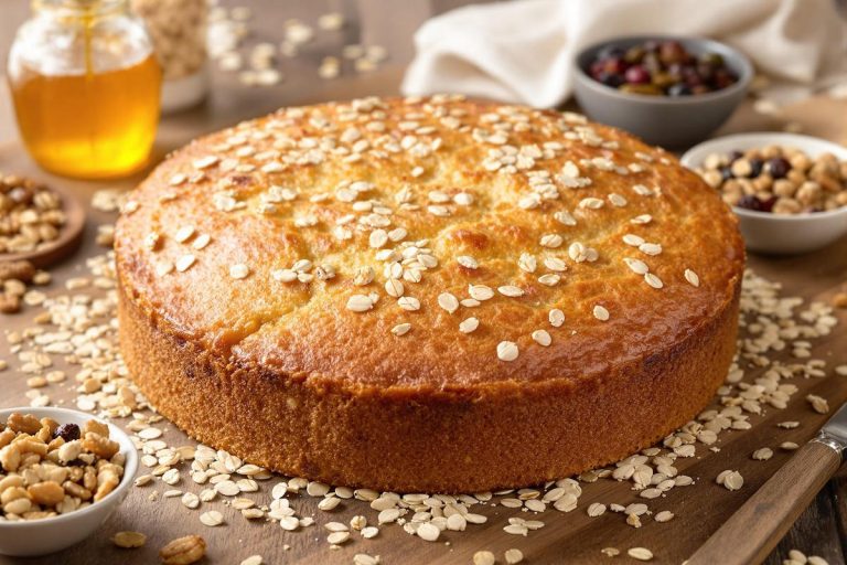 Recette de cake au miel et flocons d’avoine.jpg