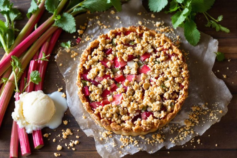 Recette de tarte crumble rhubarbe de Christophe Michalak.jpg