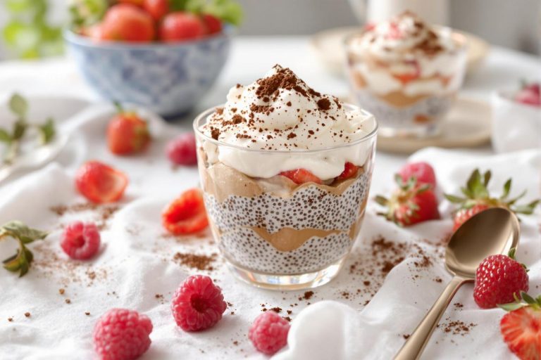 Recette express pour le petit déjeuner : une diététicienne partage sa préparation de chia pudding version tiramisu à la fois équilibrée et gourmande !.jpg