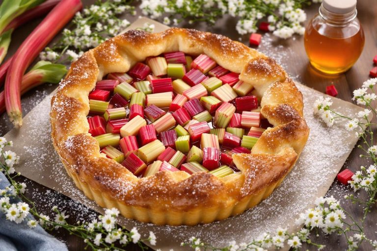 Tarte à la rhubarbe : notre chef partage ses astuces pour réussir ce dessert à la perfection !.jpg