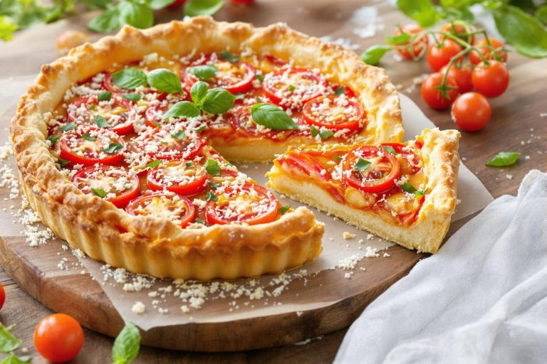 4 ingrédients, 20 minutes, et un goût fou : cette tarte à la tomate explose les compteurs de popularité cet été.jpg