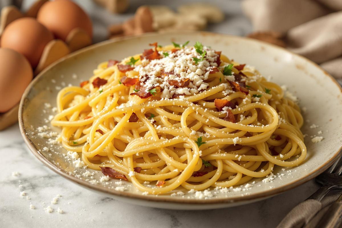 Arrêtez de mettre de la crème, du beurre et des lardons : la recette de la VRAIE carbonara par Norbert Tarayre.jpg