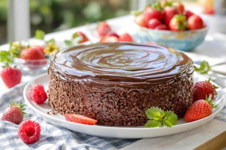 Avec 2 ingrédients seulement et aucune cuisson, ce gâteau au chocolat est le dessert de l’été par excellence.jpg
