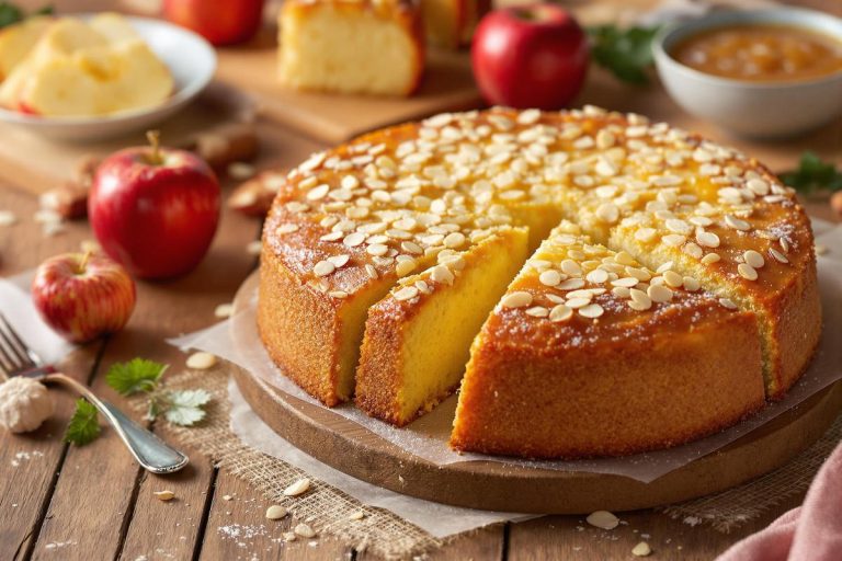 Ce gâteau à la compote est moelleux sans œufs ni beurre.jpg