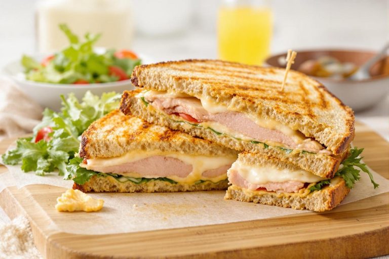 Cette nutritionniste partage sa recette de base pour un croque-monsieur beaucoup plus léger que la recette classique.jpg