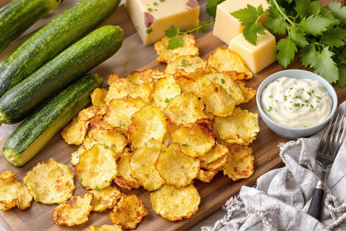 Cette recette de chips au parmesan et courgette est la recette la plus simple du monde pour l'apéro cet été.jpg