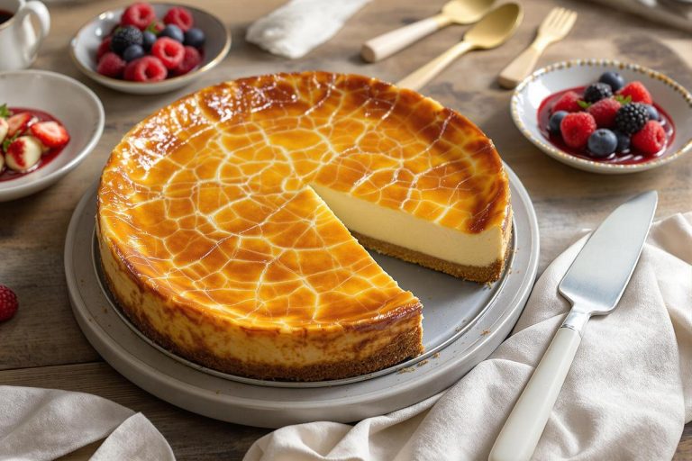 Cheesecake basque : la recette que tout le monde aime, facile à faire avec un moule à cake !.jpg