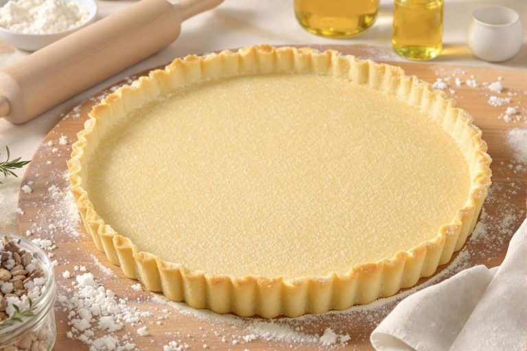 Elle prépare sa pâte à tarte en 2 minutes sans beurre ni robot… le résultat étonne même les chefs.jpg