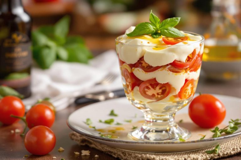 L'entrée qui va faire un carton : le tiramisu salé tomate et mozzarella.jpg