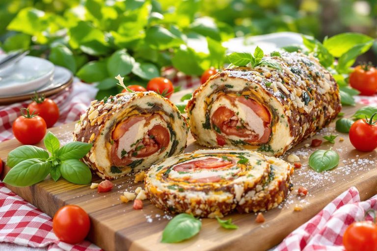 Recette de terrine d'été à la viande et à la tomate .jpg