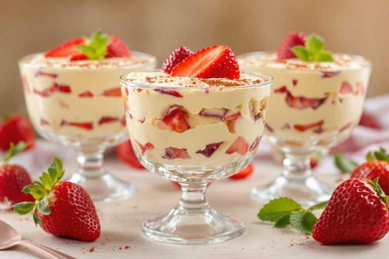 Tiramisu léger à la fraise : dessert sans cuisson à savourer sans complexe.jpg