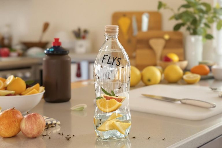 Voici comment vous débarrasser des mouches de la cuisine avec une simple bouteille de soda.jpg