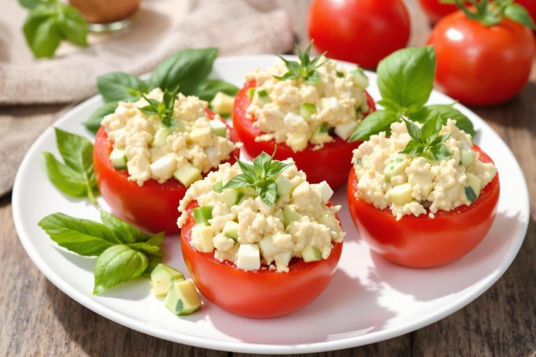 Des tomates farcies à la mousse de thon ? Voici la recette la plus fraîche de votre été et en 10 minutes c'est prête !.jpg
