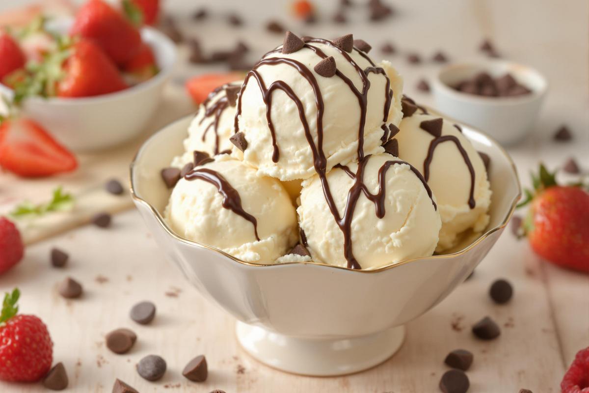 Glaces maison sans sorbetière: Découvrez la recette express pour un délice glacé parfait..jpg