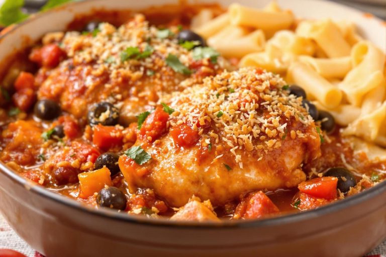 Poulet fondant à la tomate, mascarpone et olives noires.jpg