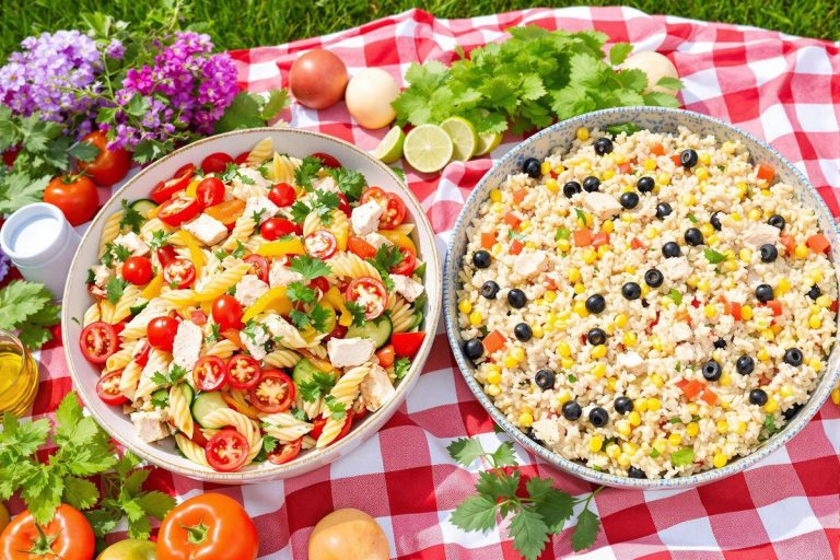 Salades de pâtes ou de riz pour l'été - Recettes faciles et astuces.jpg